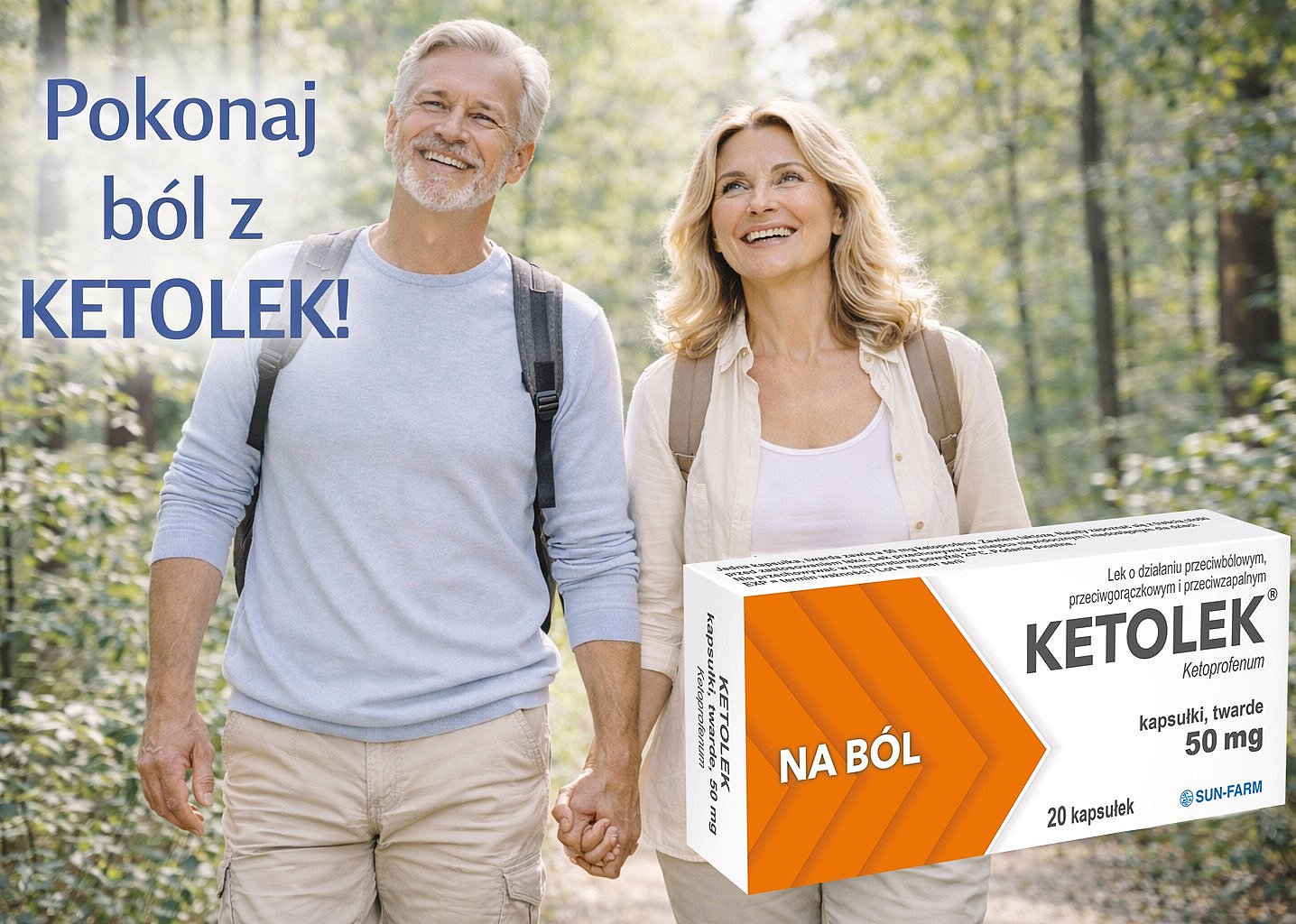 Pokonaj ból z Ketolek 50 mg