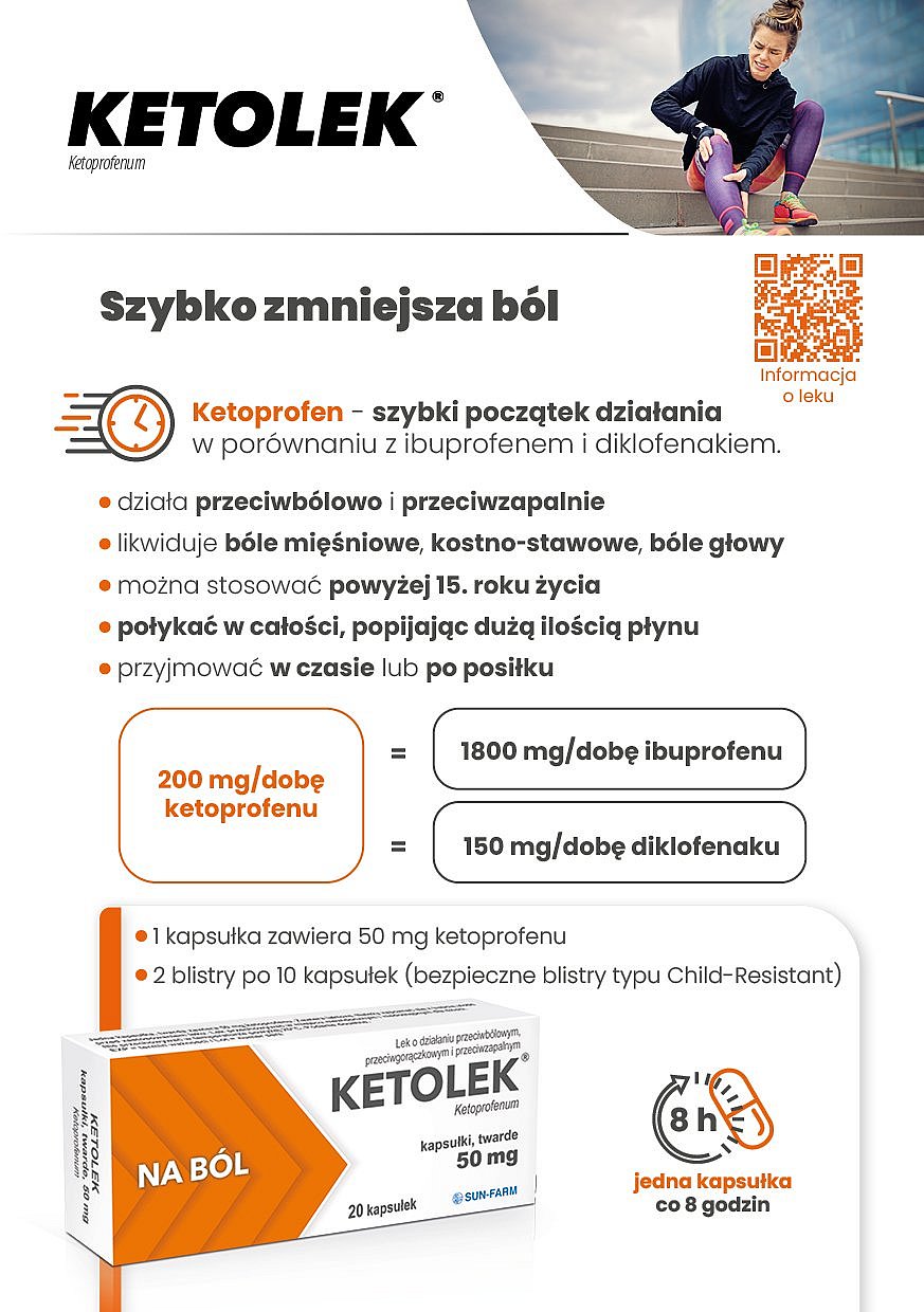 Ketolek 50 mg - ulotka reklamowa