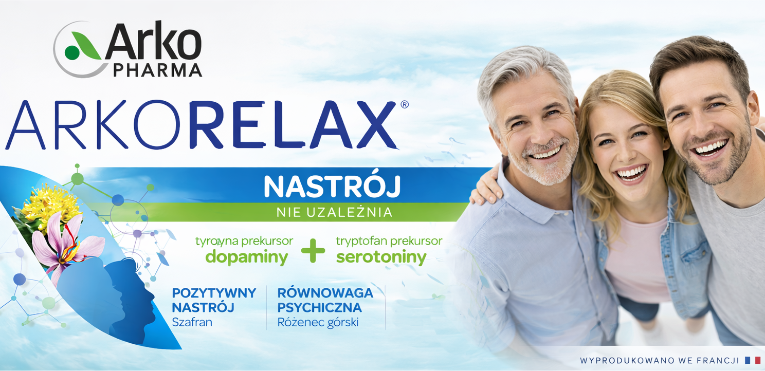 Arkorelax nastrój nie uzależnia
