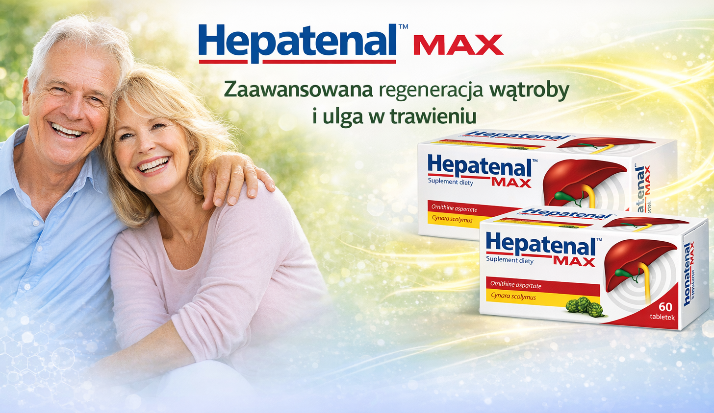 Hepatenal Max - Zaawansowana regeneracja wątroby