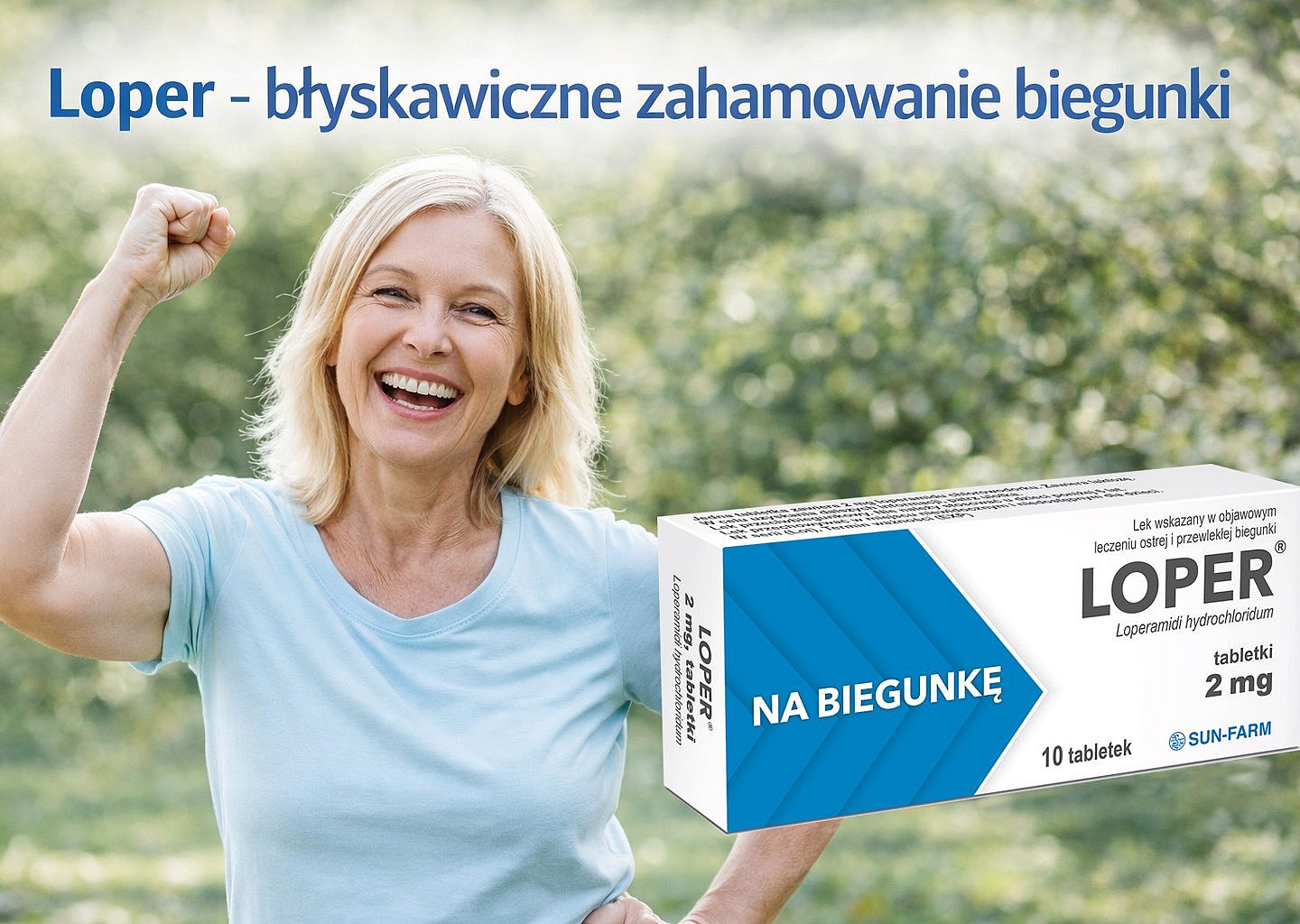 Kobieta stosująca Loper 2 mg