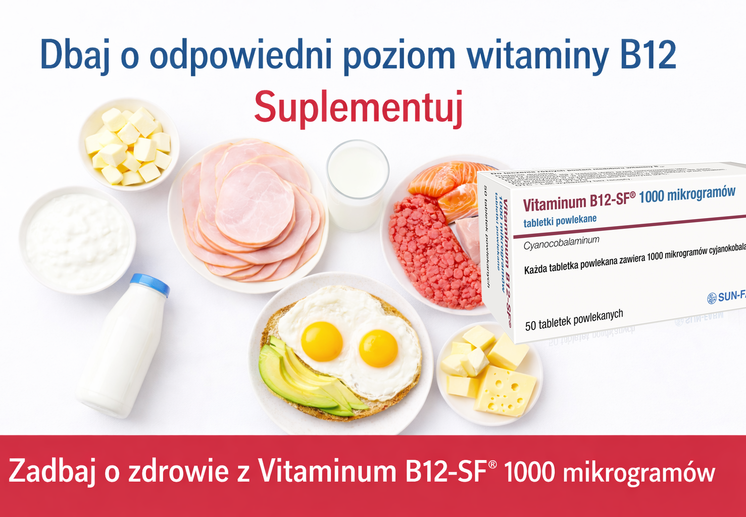 Vitaminum B12-SF - suplementuj