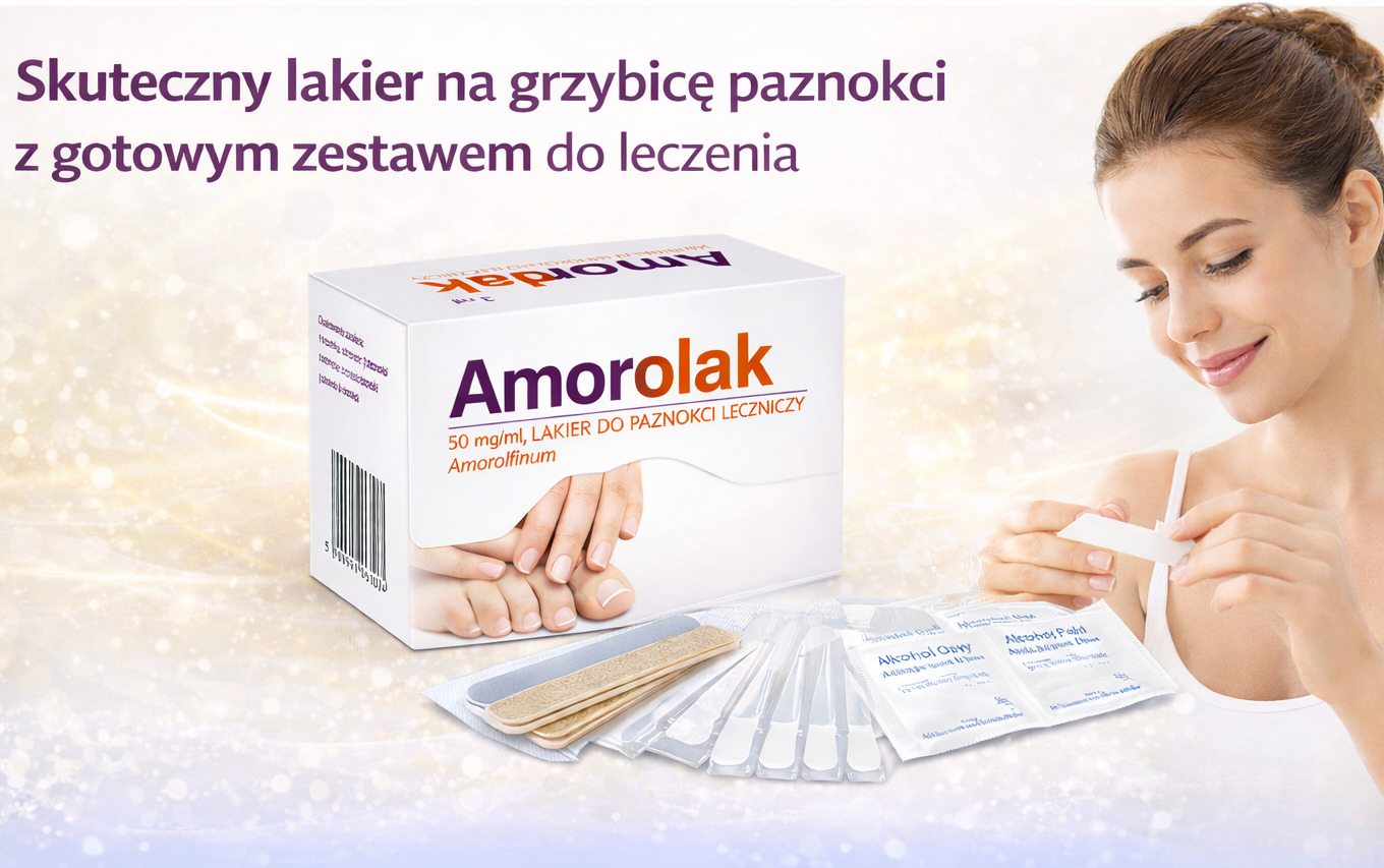 Amorolak - skuteczny lakier na grzybicę paznokci